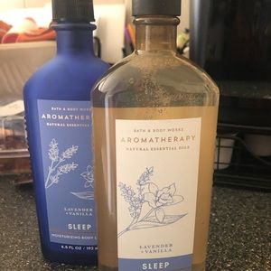 Aromatherapy Bath and Bodyworks set